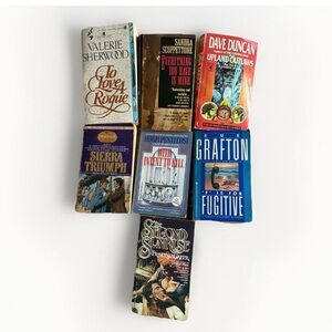 Vintage Paperback Book Collection (7)